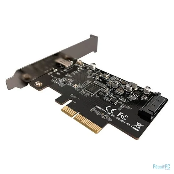 LC Power PCI Express card USB 3.2 Gen 2×2 with USB-C port