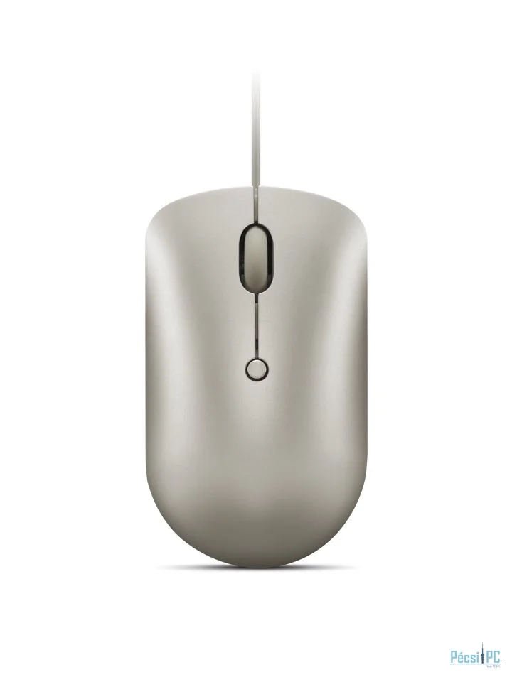 Lenovo 540 USB-C Wired Compact Mouse Sand