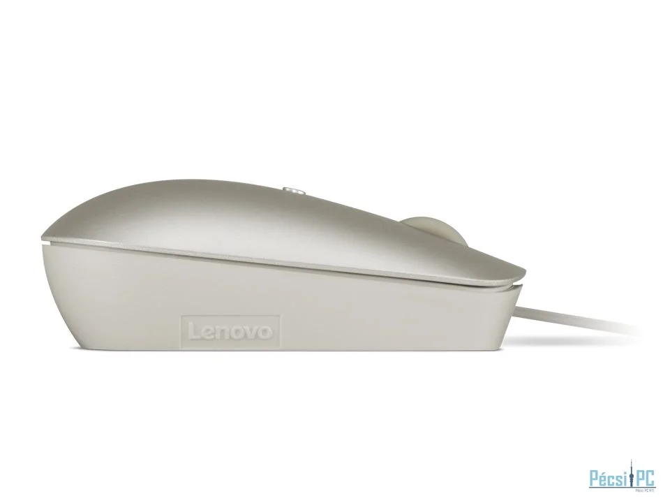 Lenovo 540 USB-C Wired Compact Mouse Sand