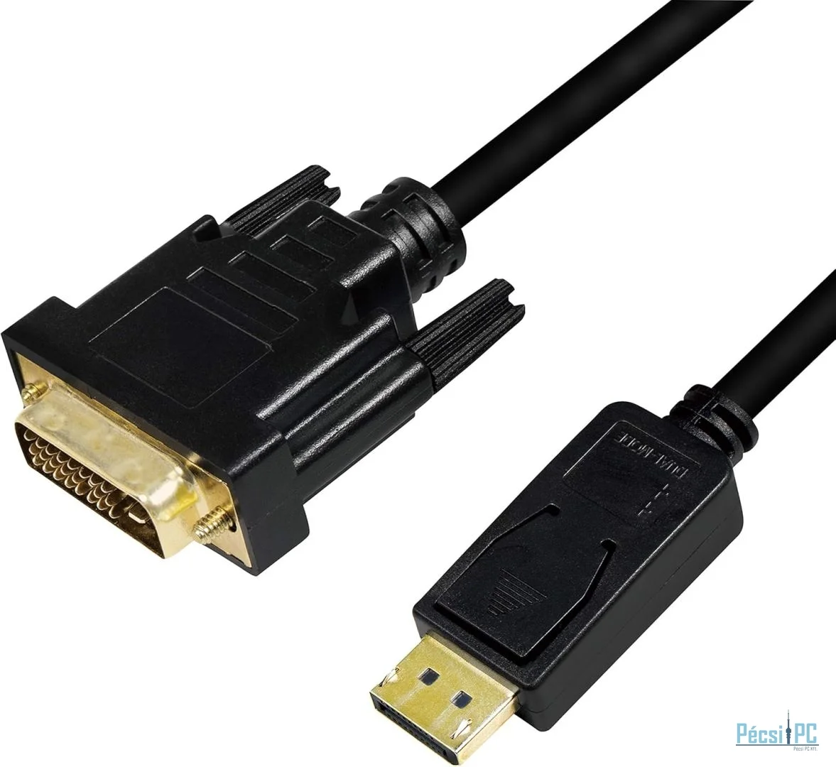 Logilink DisplayPort DVI-D Cable 5m Black