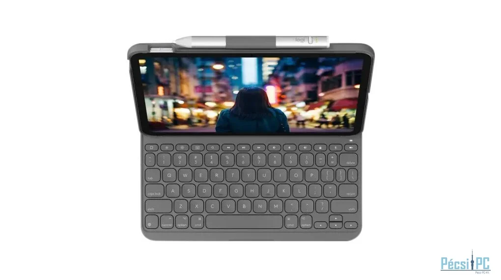 Logitech Slim Folio For iPad (10th gen) Oxford Grey Schweizer