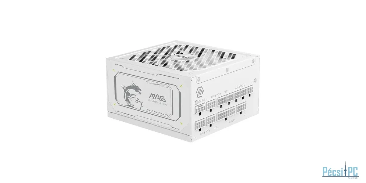 Msi 1000W 80+ Gold MAG A1000GL PCIE5 White