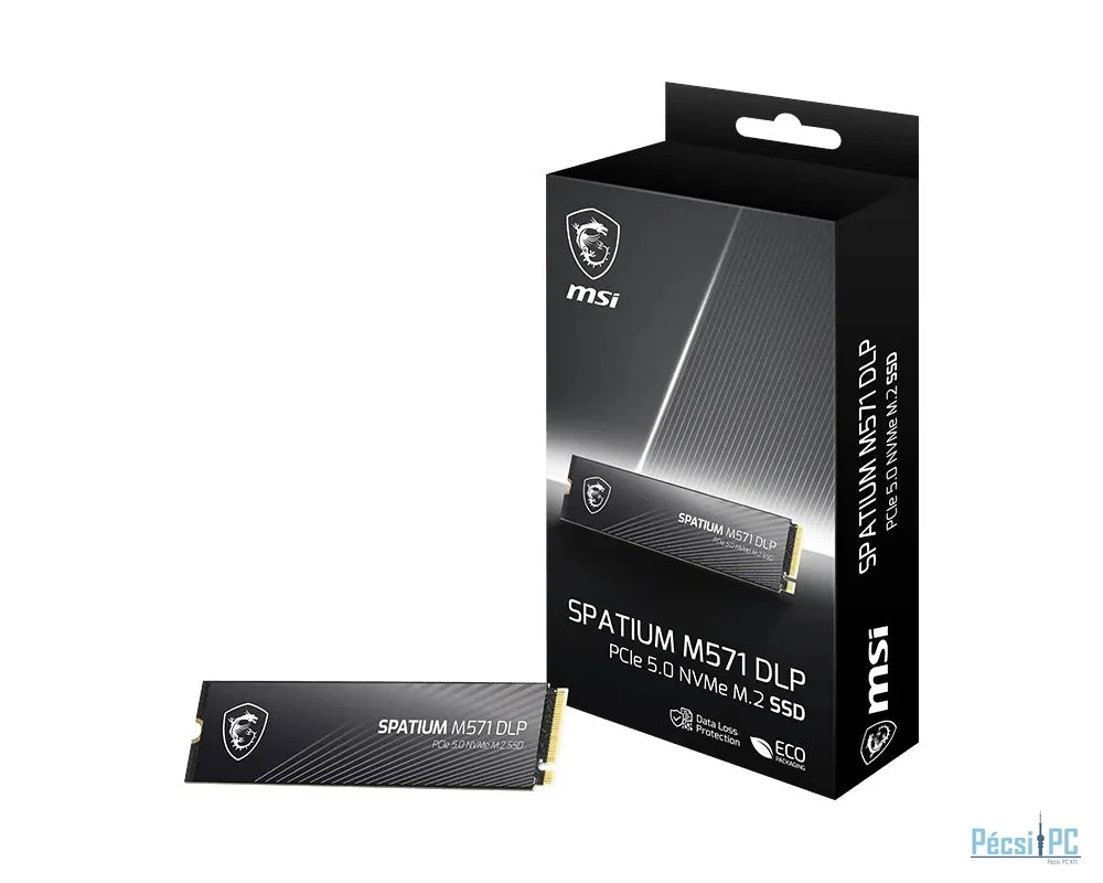 Msi 4TB M.2 2280 NVMe Spatium M571