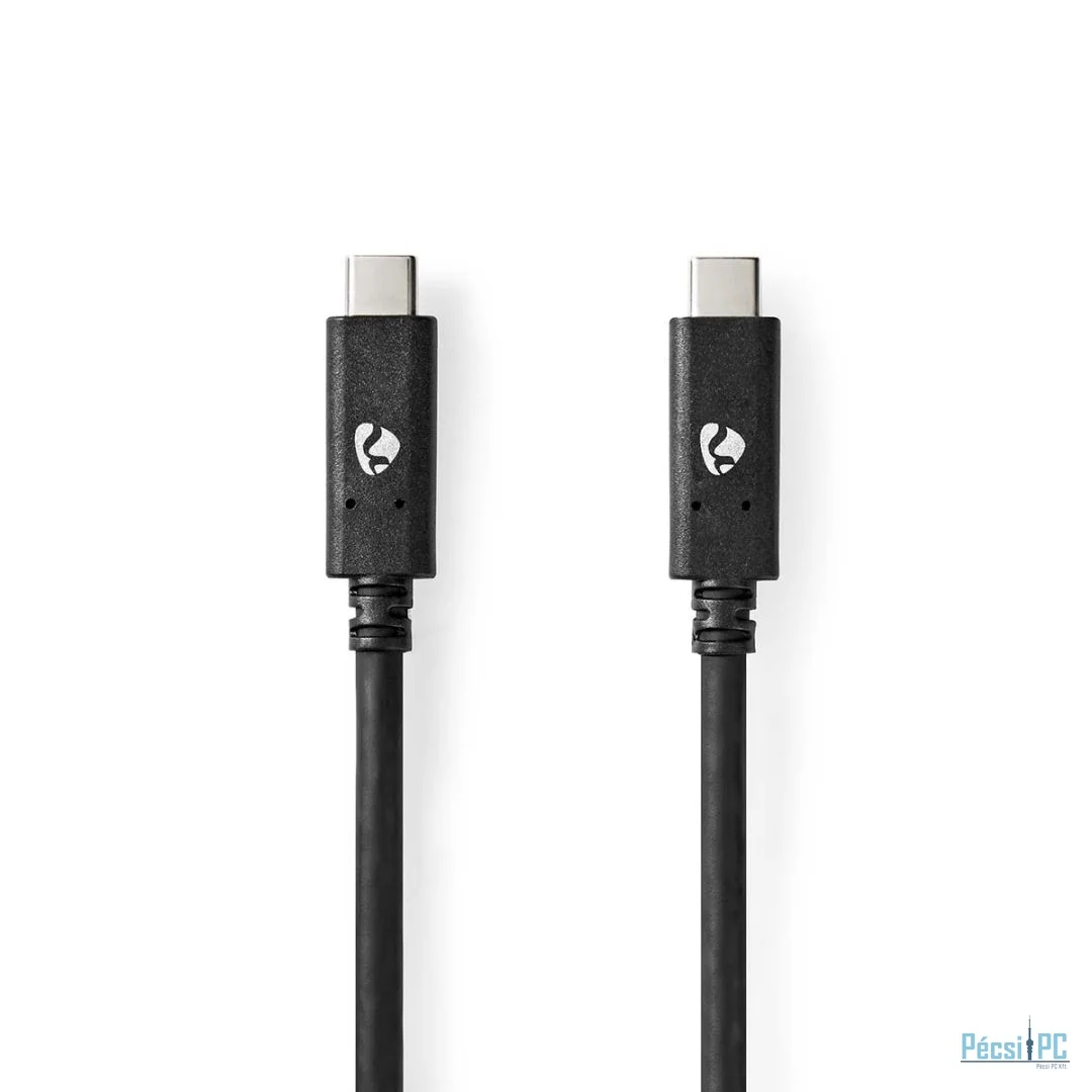 Nedis USB 3.2 Gen 2 USB-C Male to USB-C Cable 1m Black