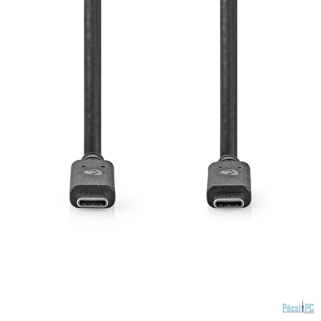 Nedis USB 3.2 Gen 2 USB-C Male to USB-C Cable 1m Black