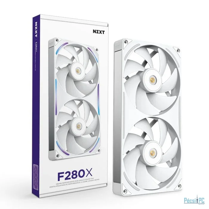 NZXT F280X Performance RGB White