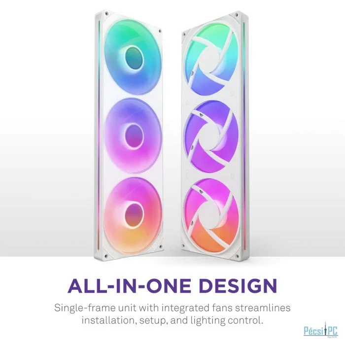 NZXT F420 RGB Core White