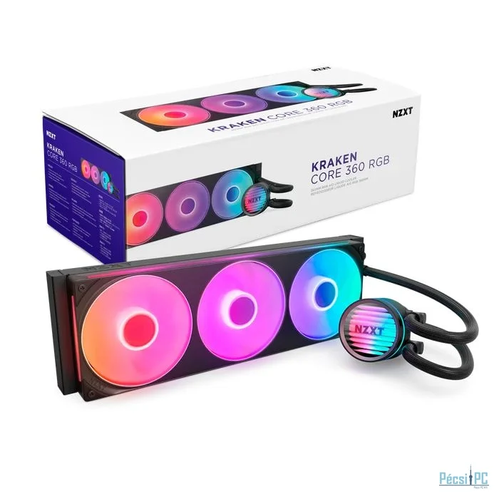 NZXT Kraken Core 360 RGB Black