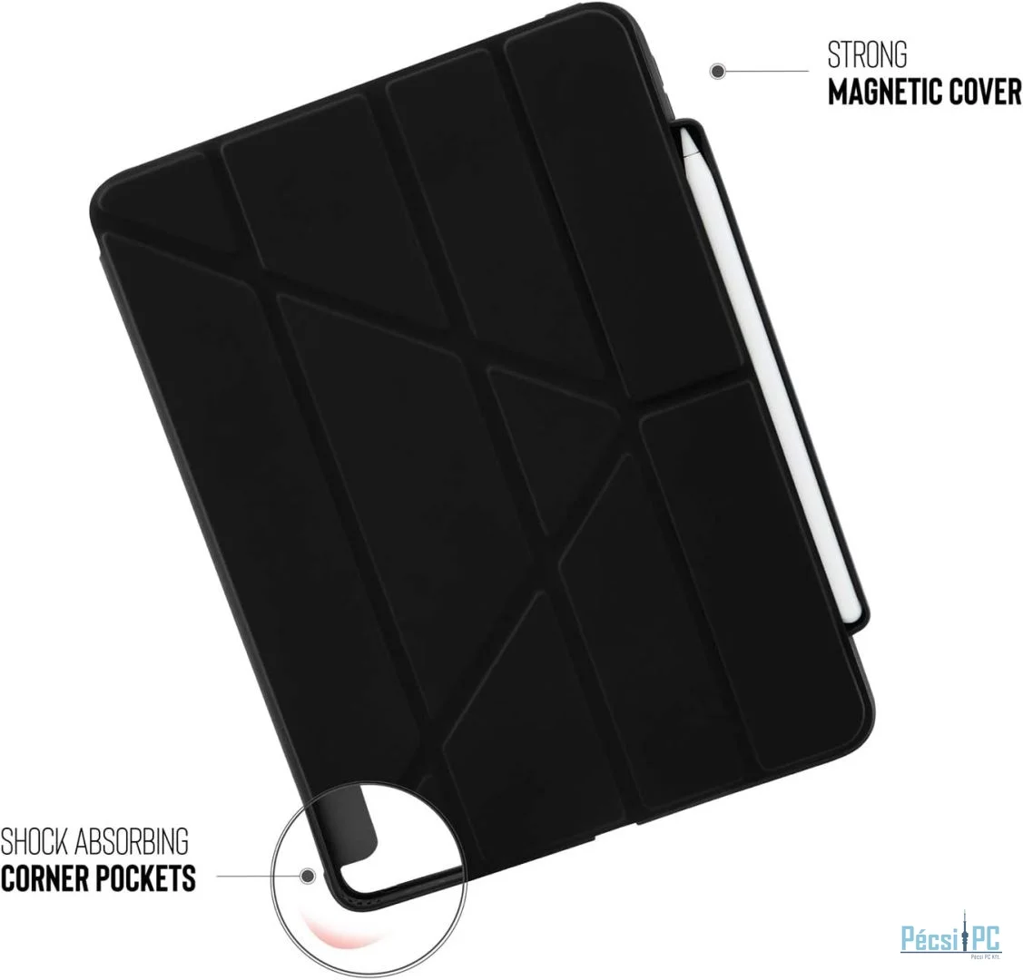 Pipetto Origami No3 Pencil Case for iPad Pro 11 (Gen 1-4) Black