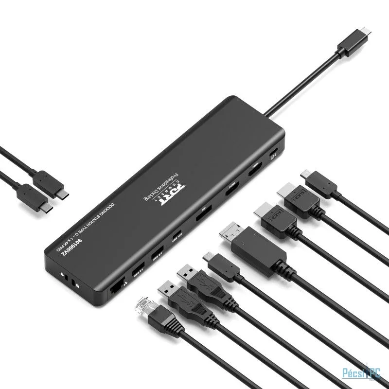 Port Designs Mobile docking station 1 X 4K USB-C 9 devices 100W