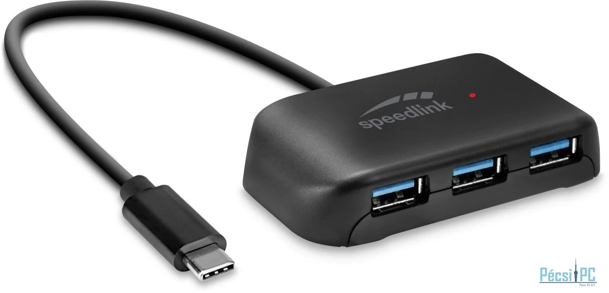 Speedlink Snappy Evo USB Hub Black