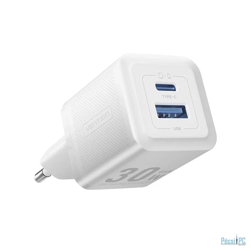 Vention 2-Port USB Charger White