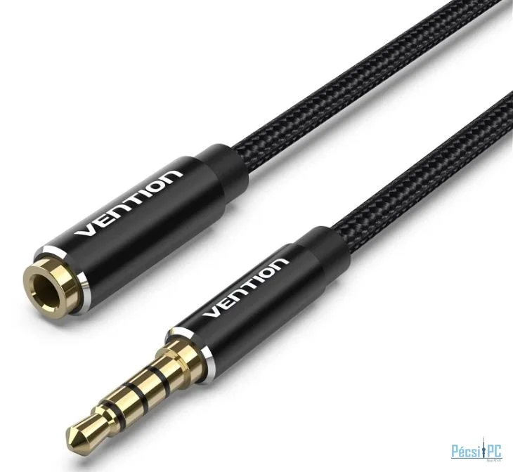 Vention 3,5mm Jack to 3,5mm Jack Extension Cable 5m Black