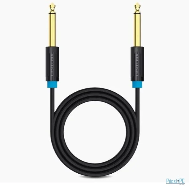 Vention 6,35mm Jack 6,35mm Jack Cable 2m Black