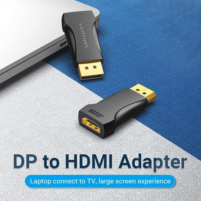 Vention DisplayPort Male to HDMI Female Adapter Black
