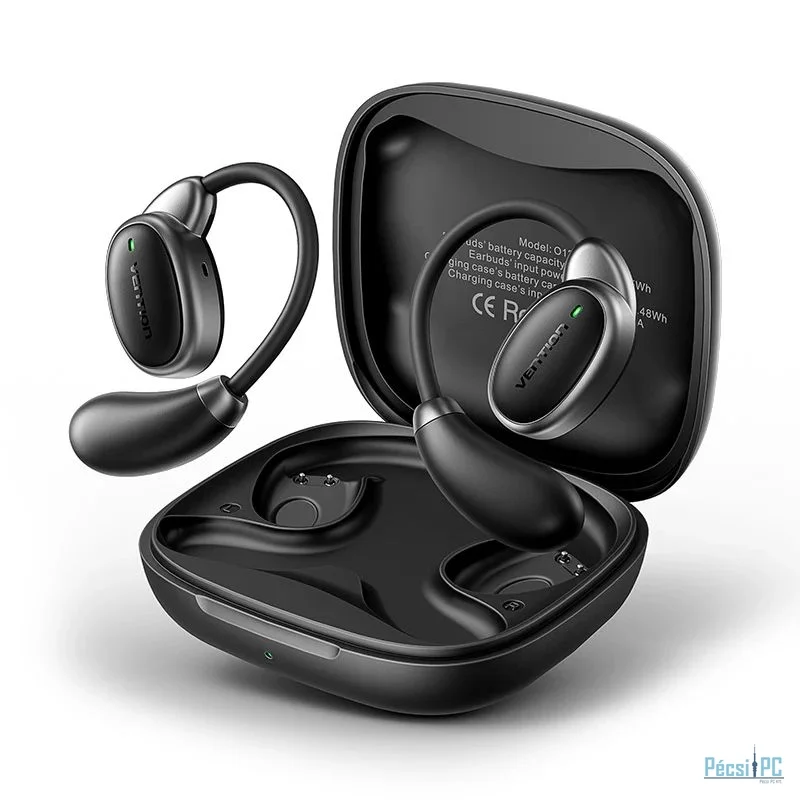 Vention OpenBeat Bluetooth Open Ear Headset Black