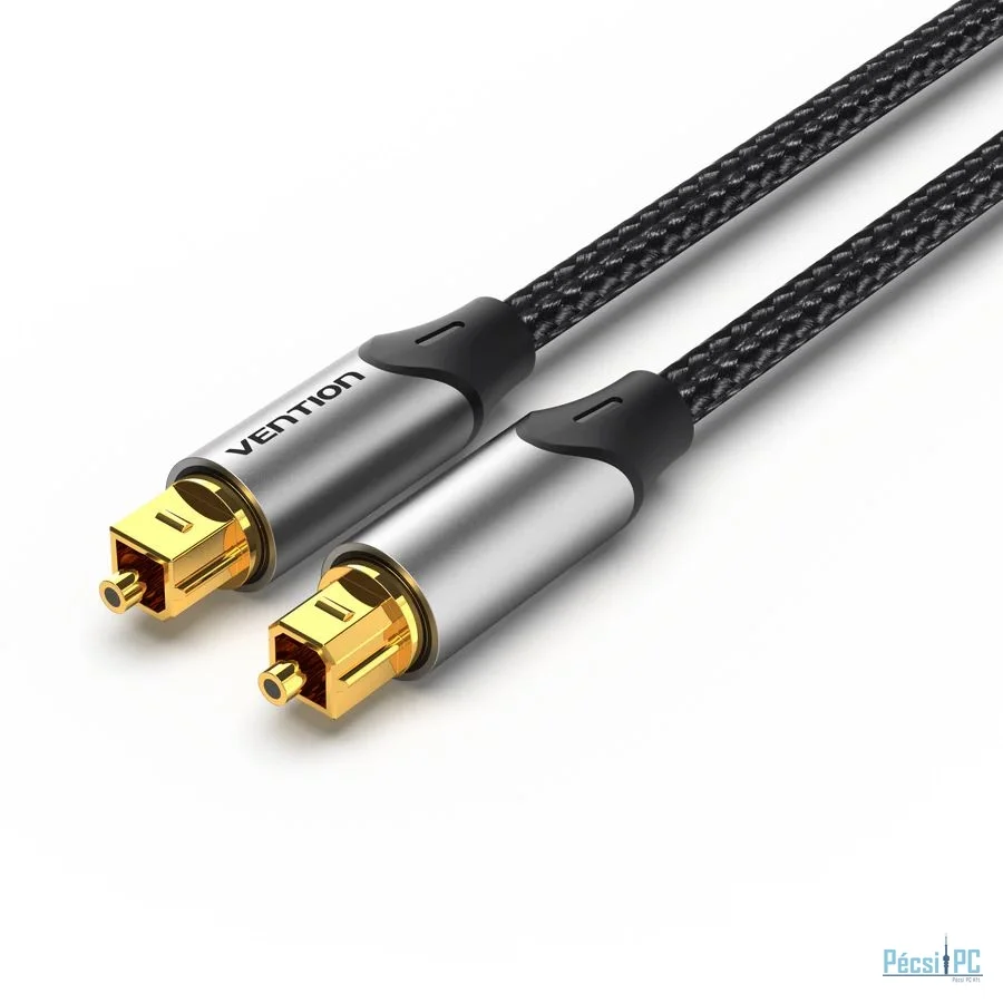 Vention Optical Fiber Audio Cable Aluminum Alloy Type 3m Gray