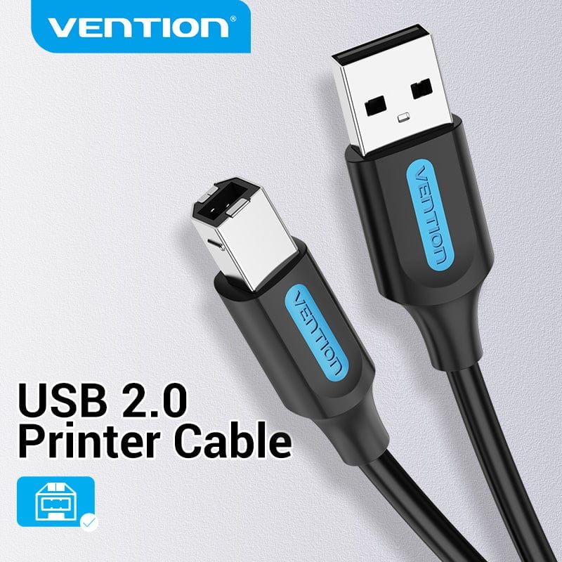 Vention USB 2.0 USB-A to USB-B cable 1,5m Black