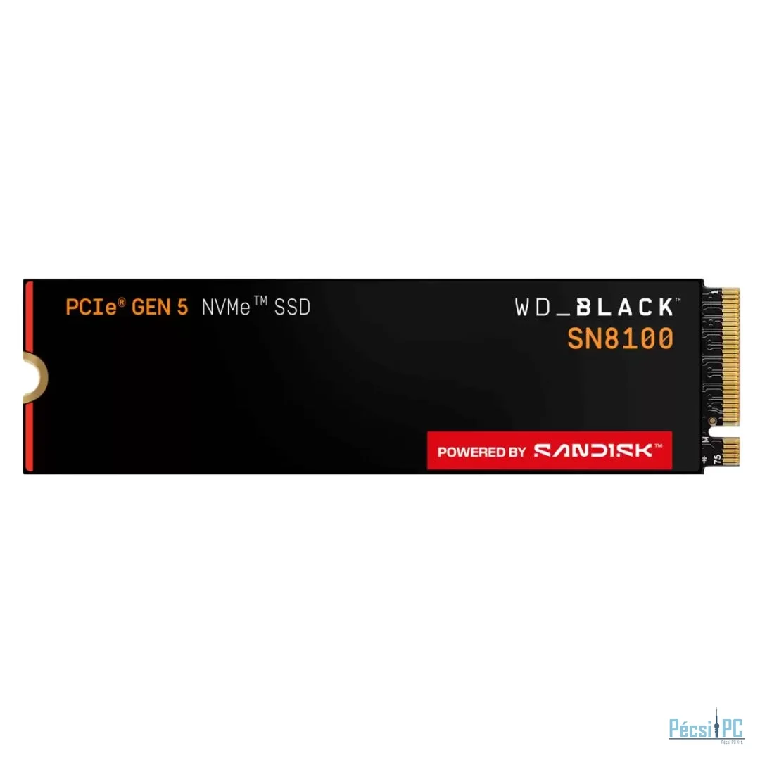 Western Digital 8TB M.2 2280 NVMe SN8100 Black