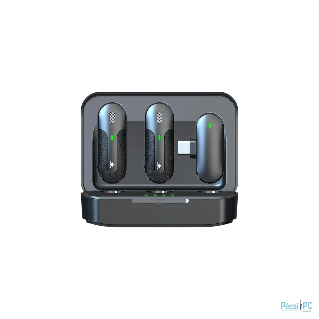 White Shark Ikoro Wireless Microphone Black