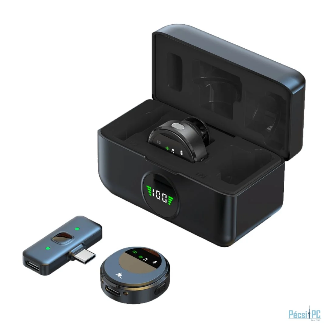 White Shark Tassa Wireless Microphone Black