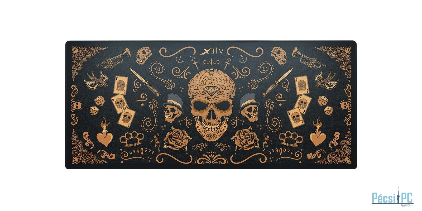 Xtrfy GP5 Calavera XL Gaming Egérpad