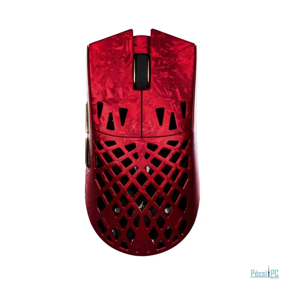 ATK Blazing Sky Ghost Ultimate Gaming Wireless Bluetooth Mouse Red