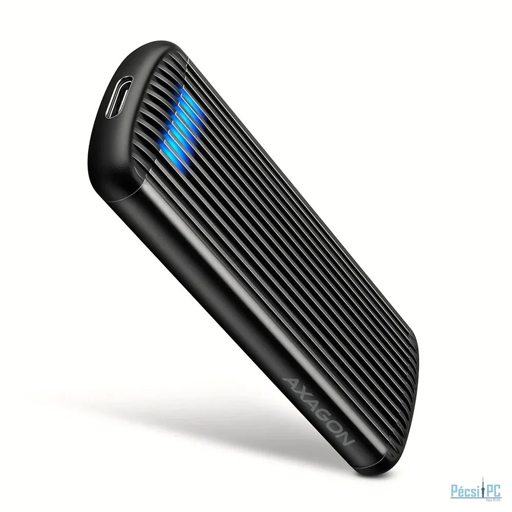 AXAGON EEM2-SC USB-C 10Gbps M.2 NVMe SSD RIBBED Box