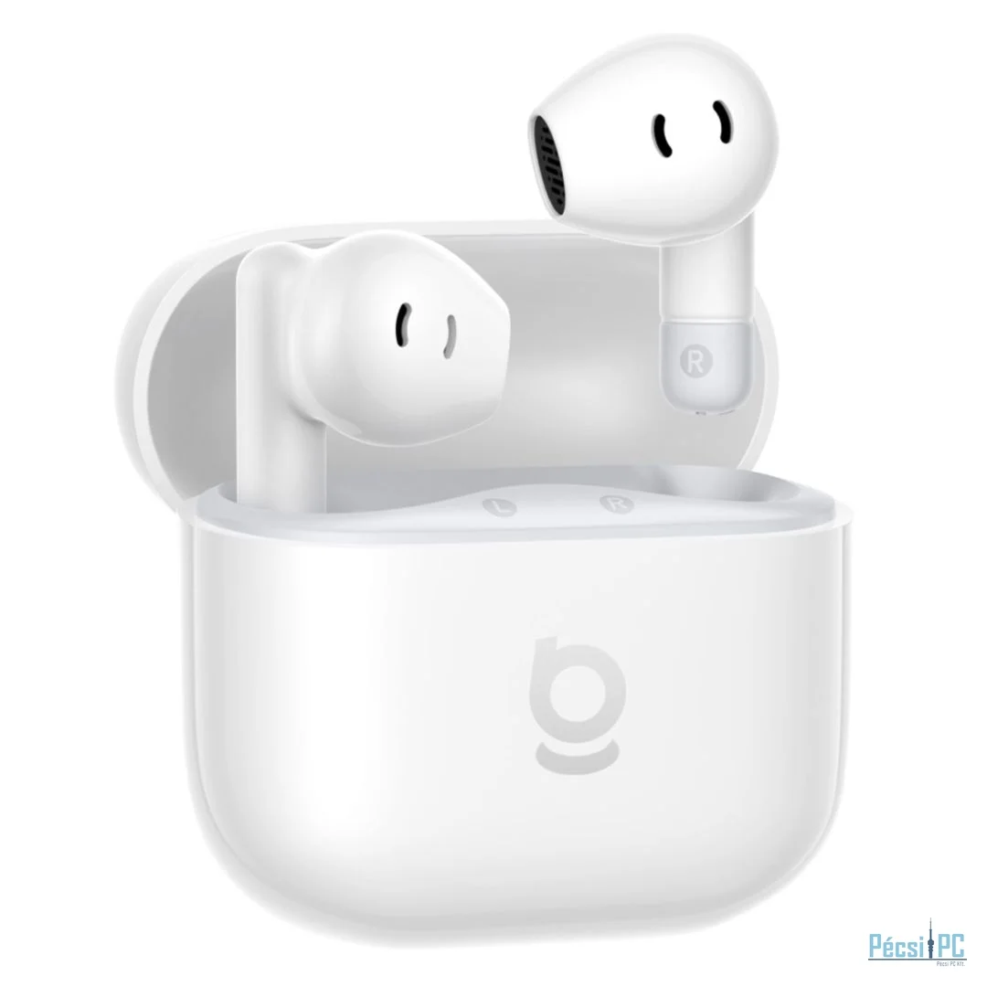 Baseus Bass BS2 Lite TWS Bluetooth Headset Moon White