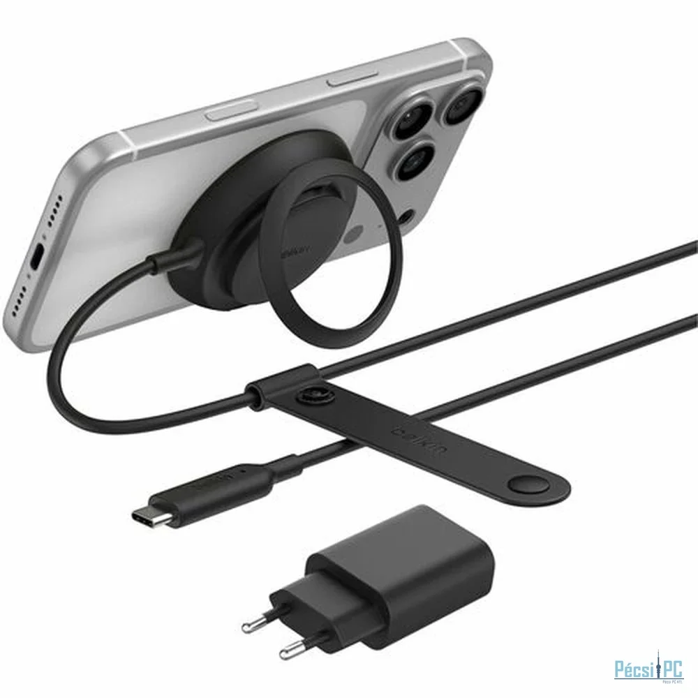 Belkin Magnetic Charger with Qi2 25W + adapter Black