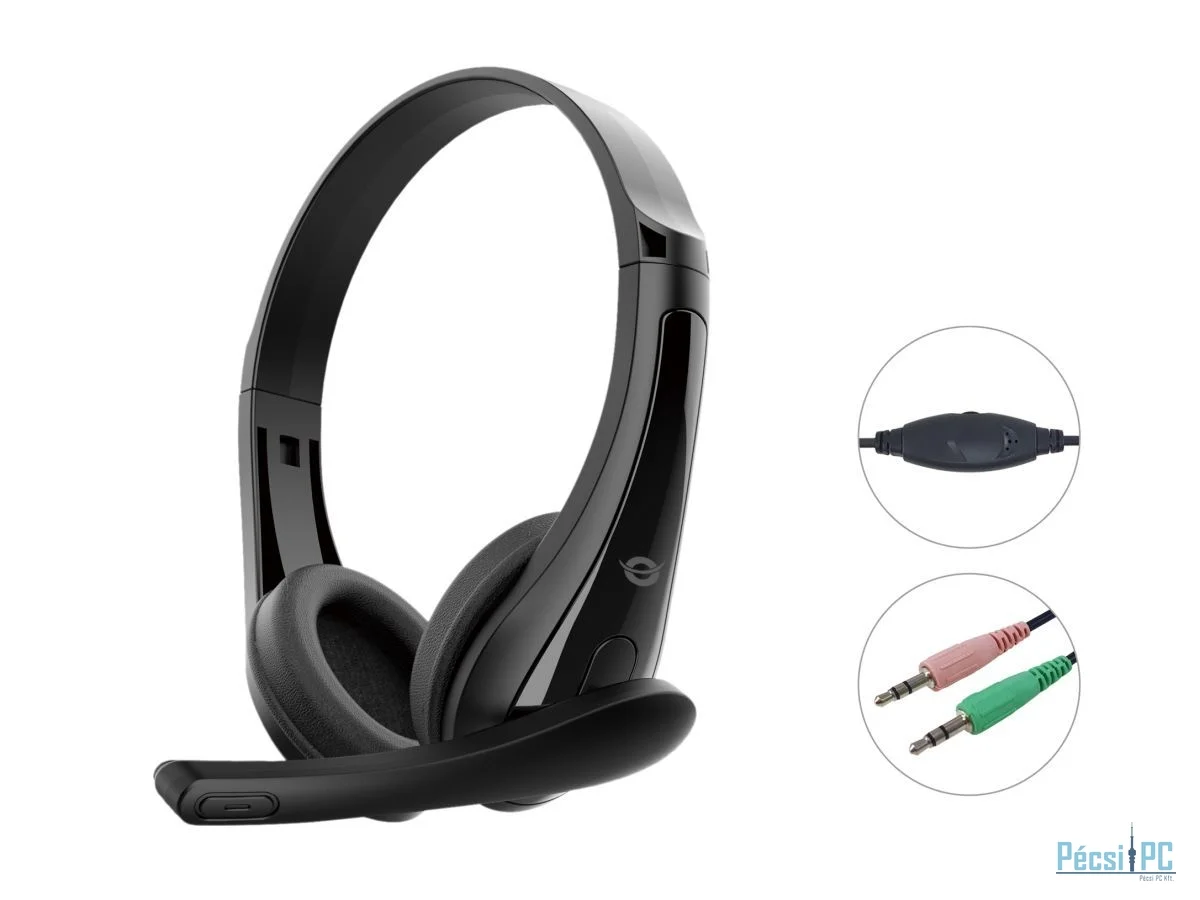 Conceptronic  POLONA06B3T Headset Black