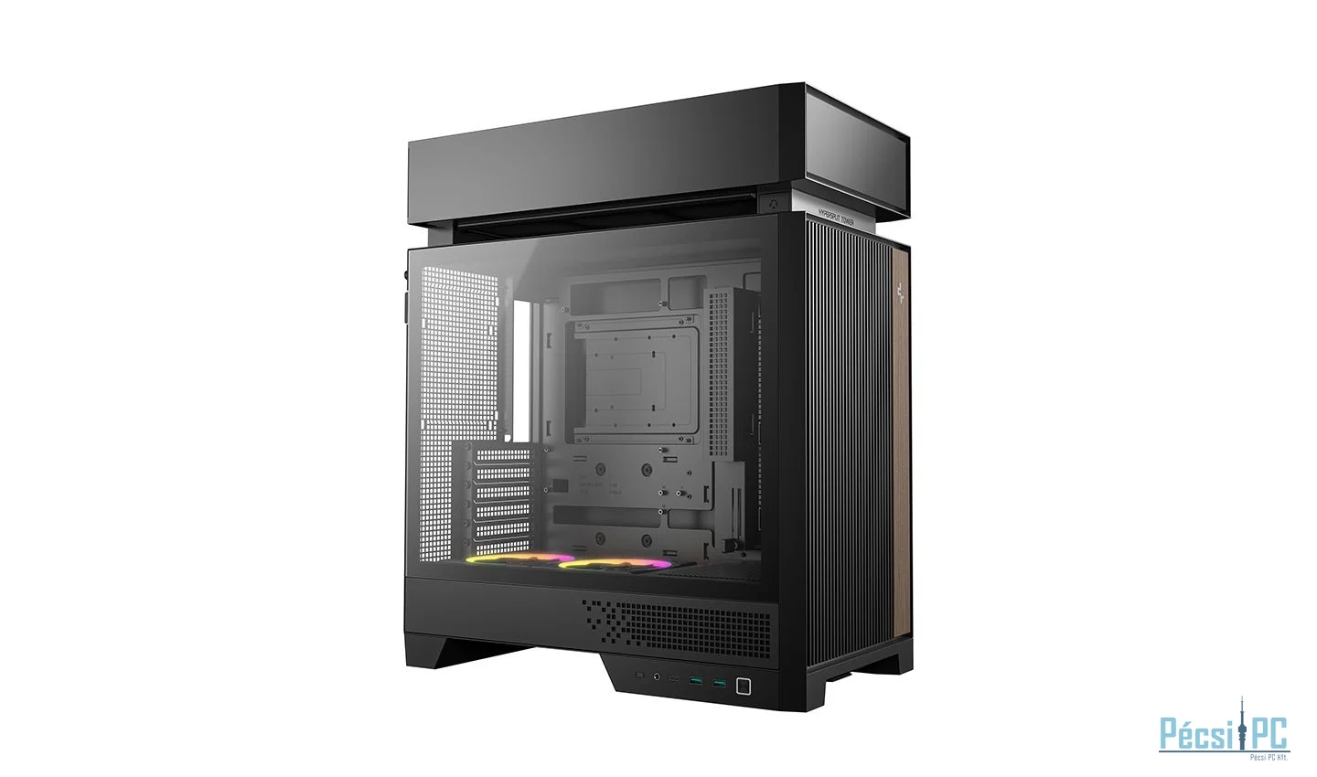 DeepCool CL660 Tempered Glass Black