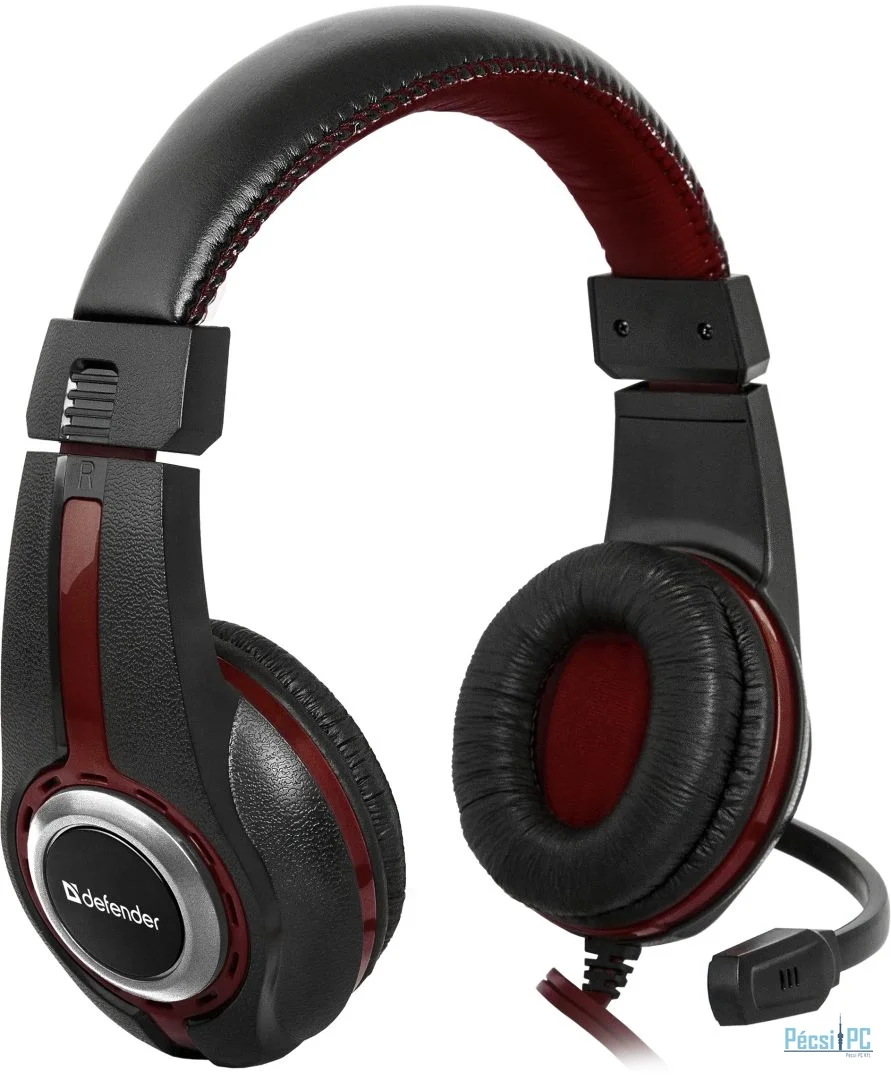 Defender Warhead G-185 Gaming headset Black/Red