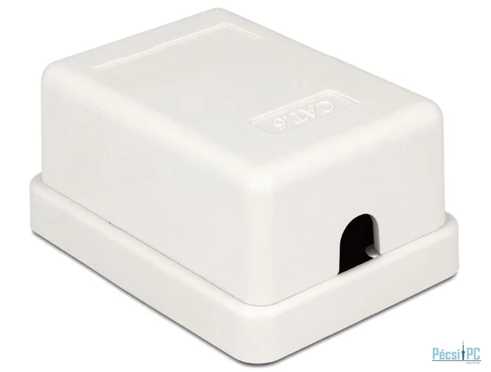 DeLock Modular Wall Outlet 1 Port Cat.6 compact UTP