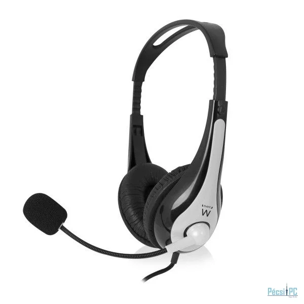 Ewent EW3562 Headset with mic Black