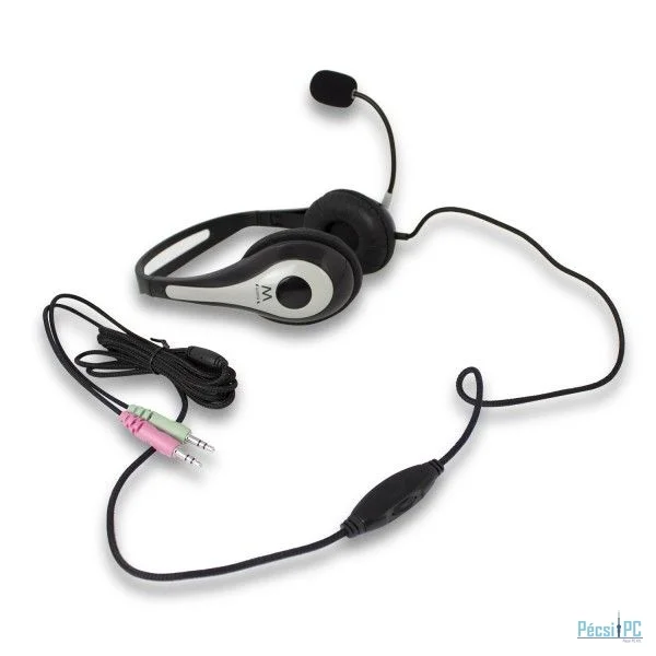 Ewent EW3562 Headset with mic Black