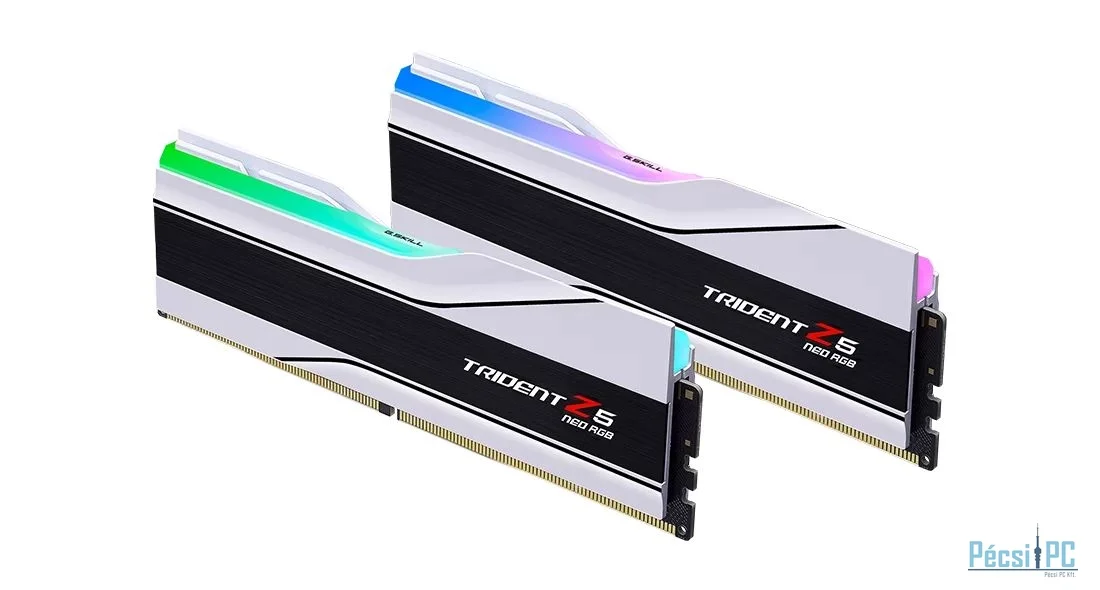 G.SKILL 64GB DDR5 6000MHz Kit(2x32GB) Trident Z5 Neo RGB Matte White