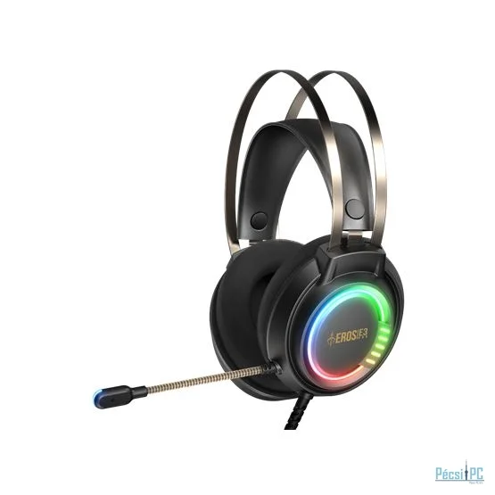Gamdias Eros E3 Stereo Lighting Gaming Headset Black RGB