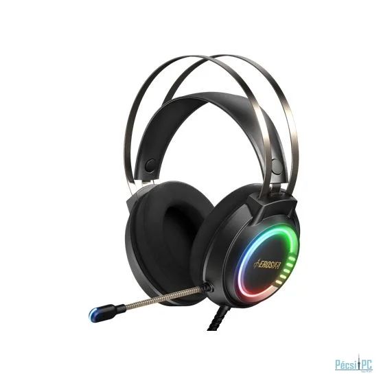 Gamdias Eros E3 Stereo Lighting Gaming Headset Black RGB
