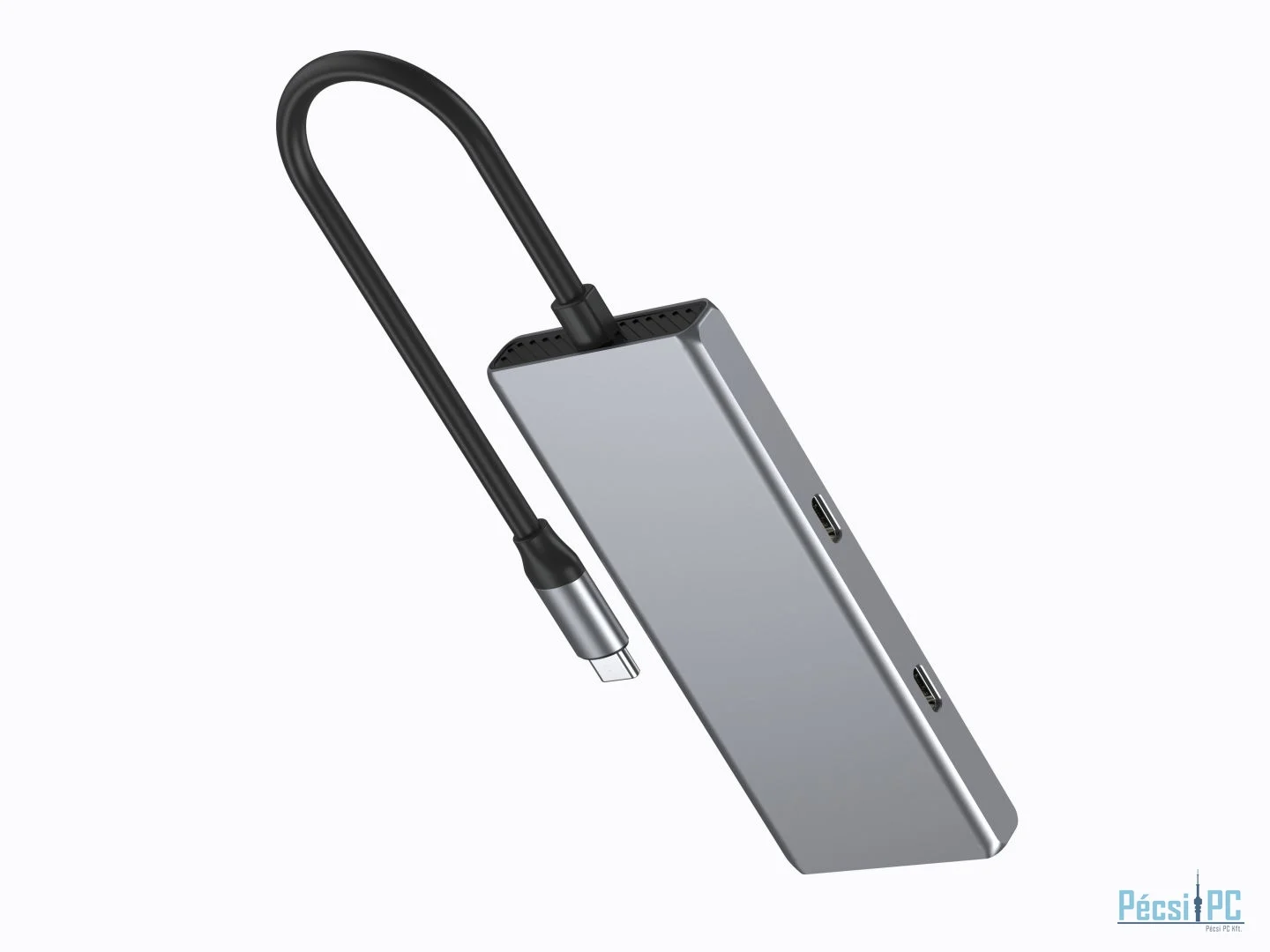 Gembird 4-portos USB3.2 HUB Silver