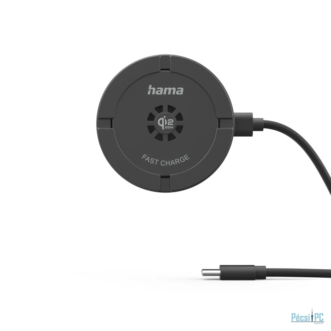 Hama Wireless Qi2 25W Charger Black