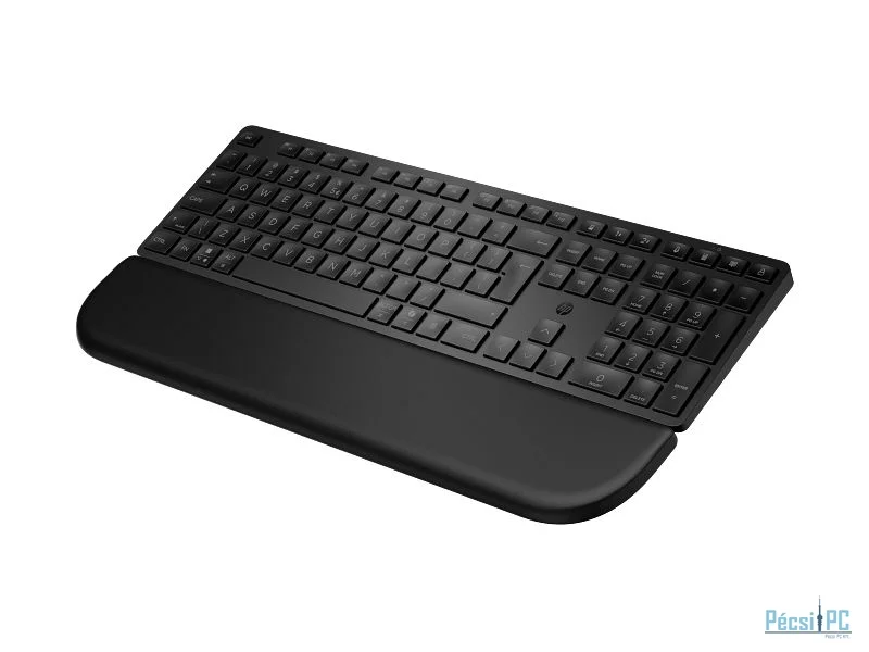 HP Multi-Device Dual-Mode Keyboard with Palm Rest 585K