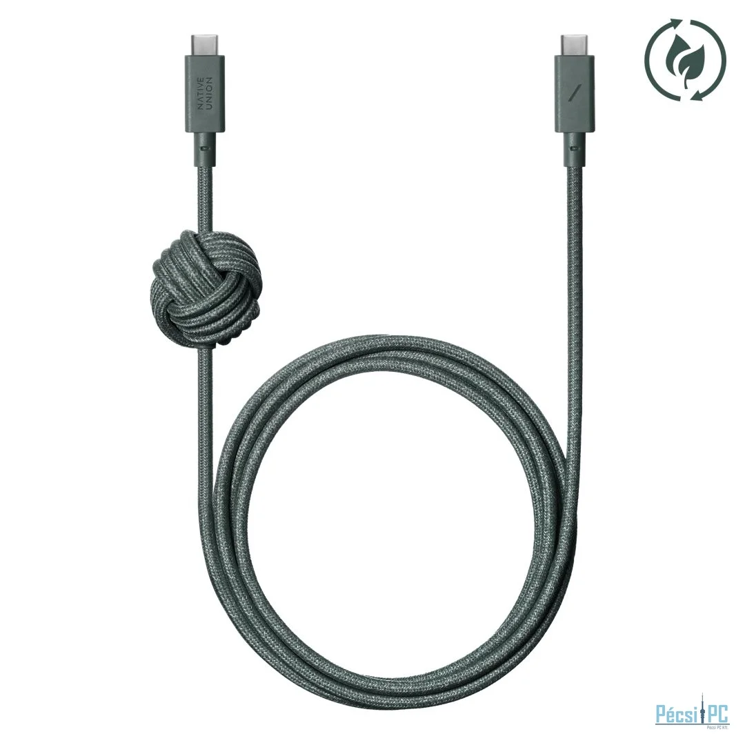 Native Union Anchor USB-C to USB-C cable 3m Green