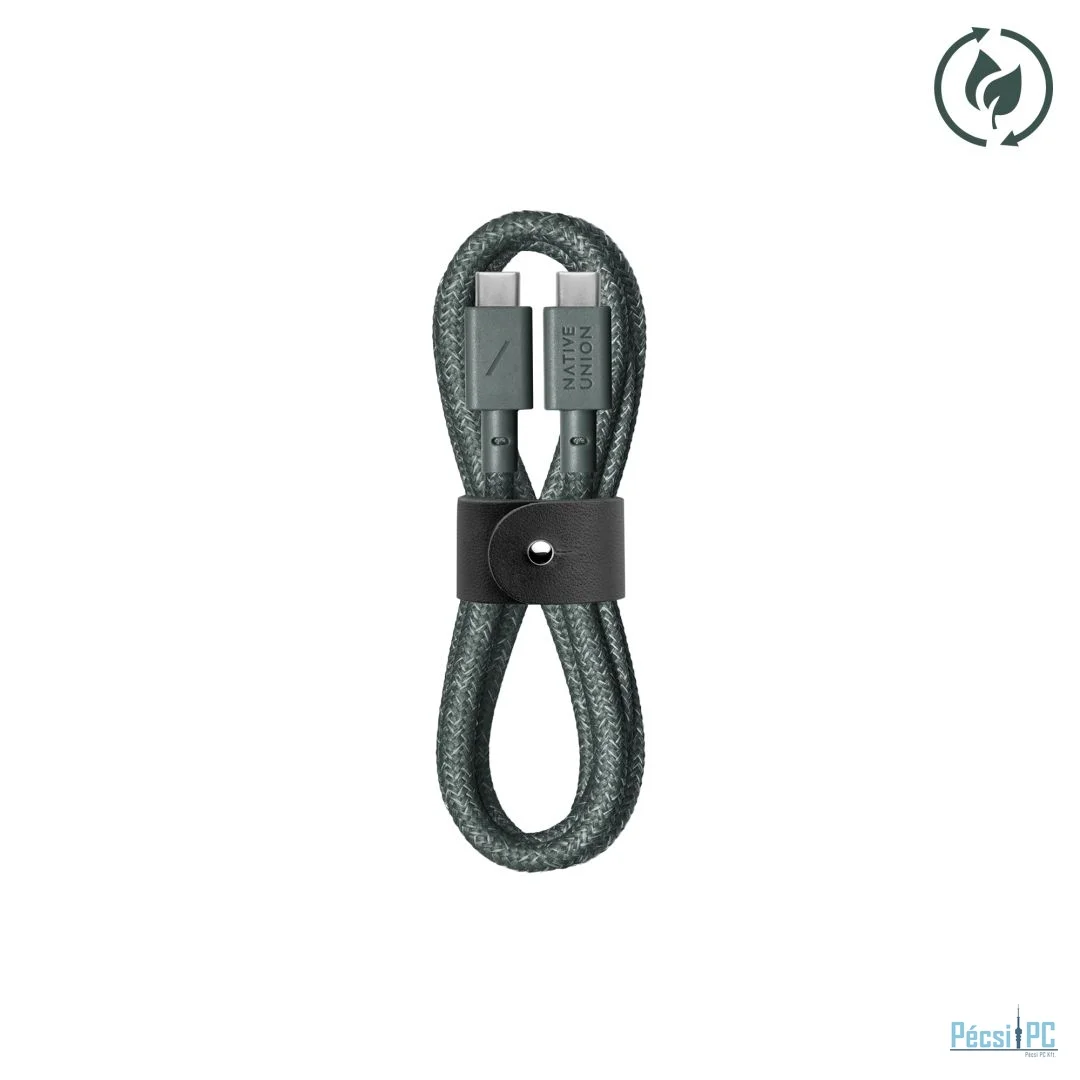 Native Union Belt USB-C to USB-C cable 1,2m Slate Green