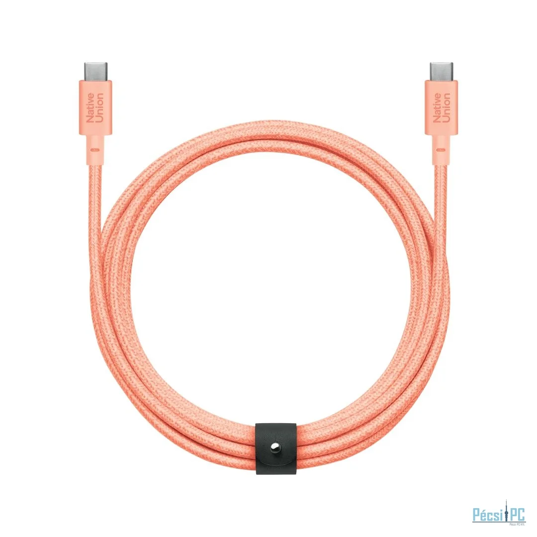 Native Union Belt USB-C to USB-C XL cable 3m Apricot