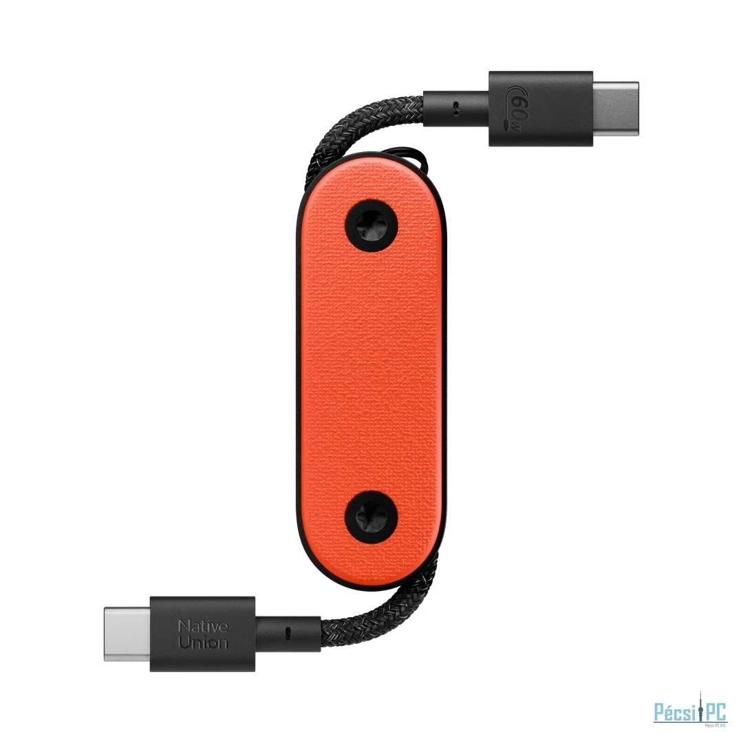 Native Union Pocket Cable USB-C to USB-C Cable Oxyfire