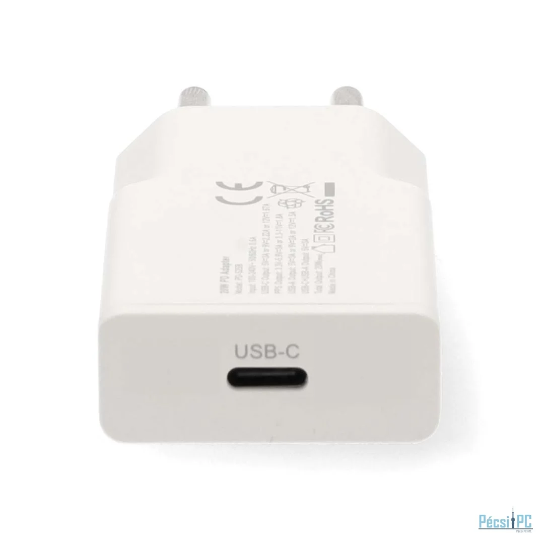 Nedis GaN Wall Charger 20W White