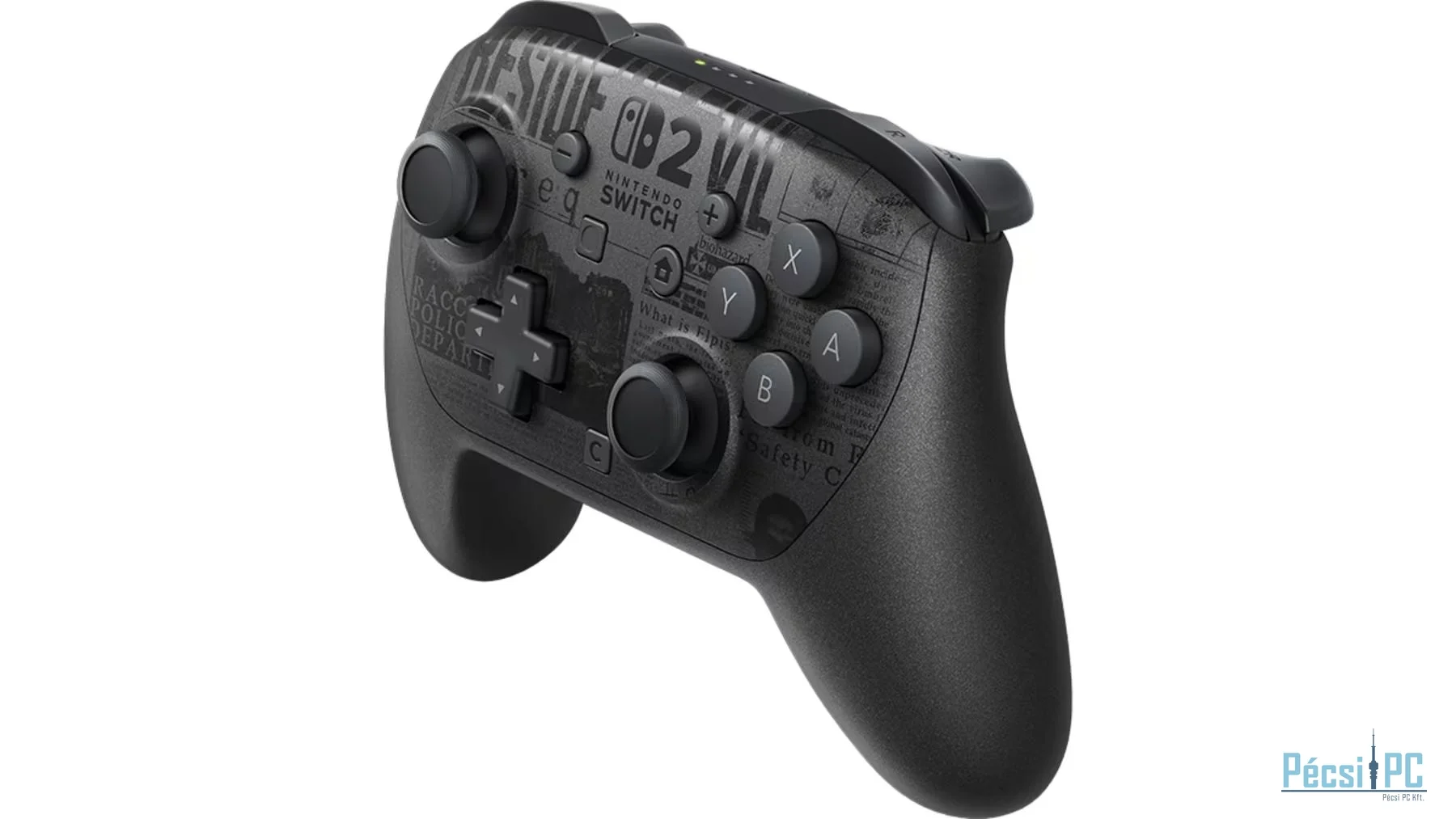 Nintendo Switch 2 Pro Resident Evil Requiem Edition Gamepad Black