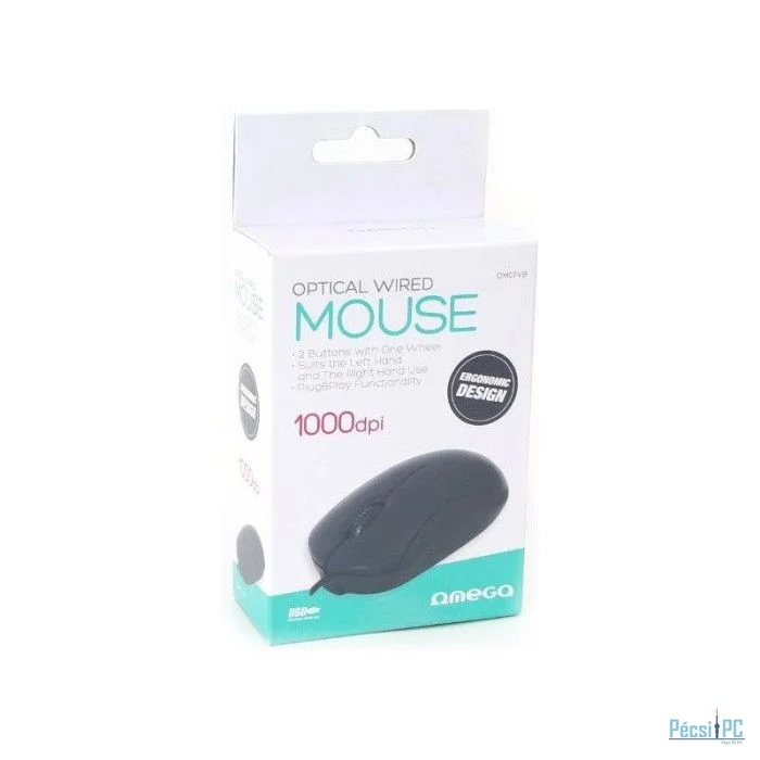 Platinet Omega OM07VB 3D Optical mouse Black