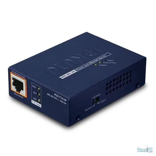 Planet Single-Port Multi-Gigabit 802.3bt PoE++ Injector 60W